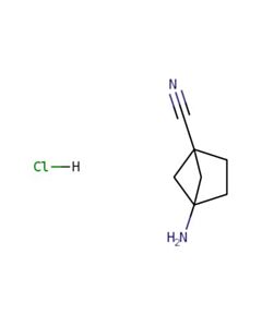 Astatech 4-AMINOBICYCLO[2.1.1]HEXANE-1-CARBONITRILE HCL, 95.00% Purity, 0.1G